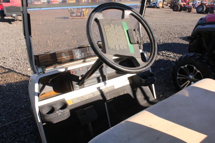 CLUB CAR GAS GOLF CART W/ BED & WINDSHIELD