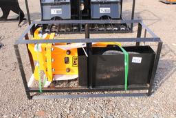 SKID STEER HYDRAULIC BREAKER 7 TON Q/C