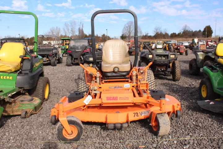 SCAG TURF TIGER II ZERO TURN MOWER