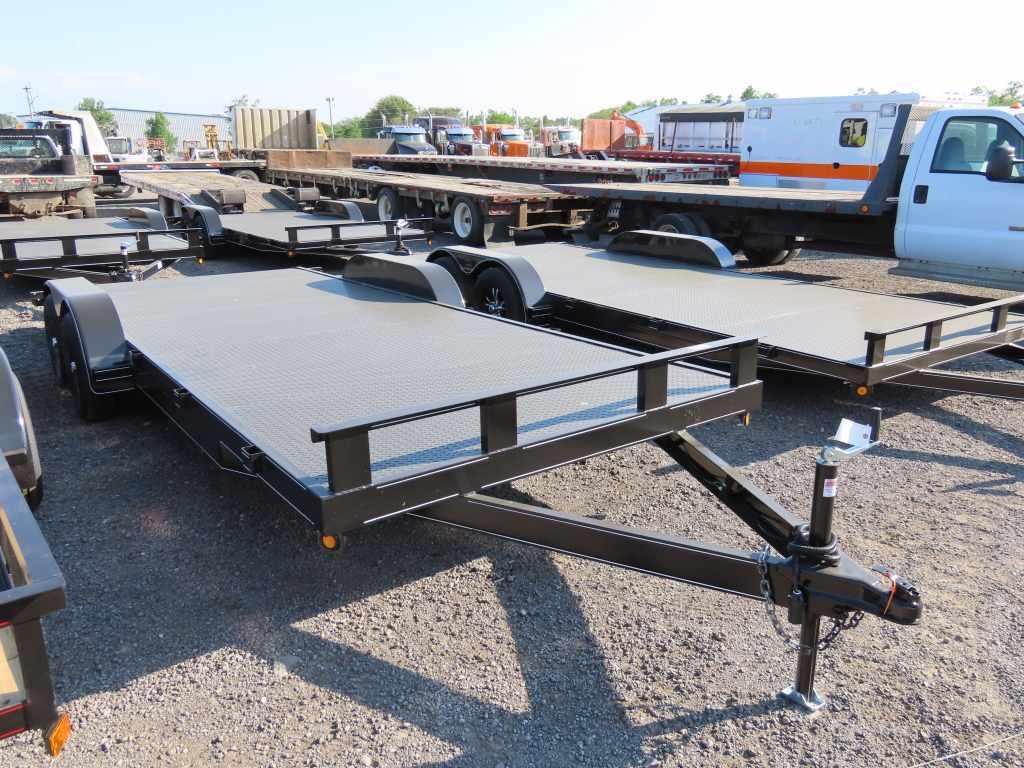 UNUSED 2021 P&T TANDEM AXLE CAR HAULER