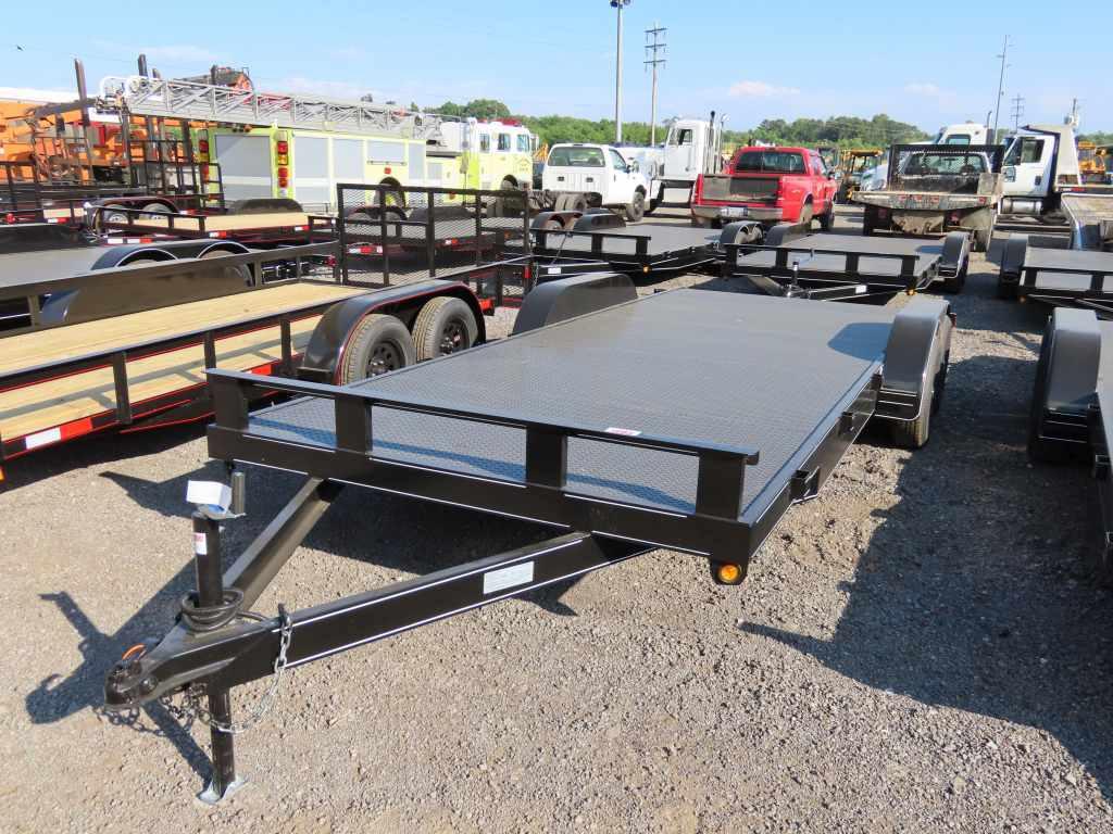 UNUSED 2021 P&T TANDEM AXLE CAR HAULER