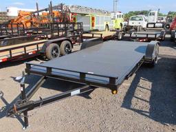 UNUSED 2021 20' P&T TANDEM AXLE CAR HAULER