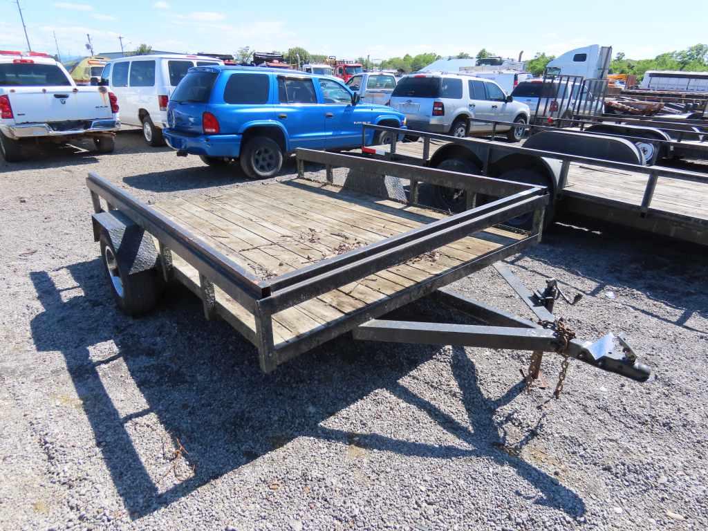 7 X 10 SINGLE AXLE UTILITY TRAILER