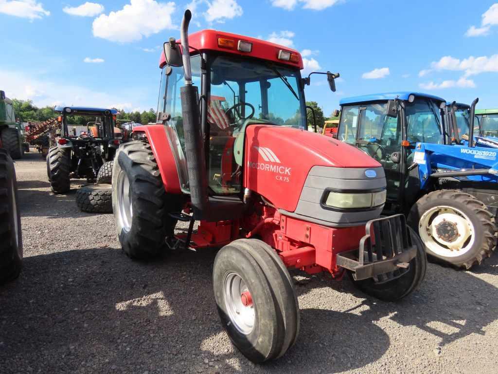 2006 MCCORMICK CX75 CAB TRACTOR