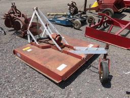 BMB 5' 3PT HITCH ROTARY CUTTER