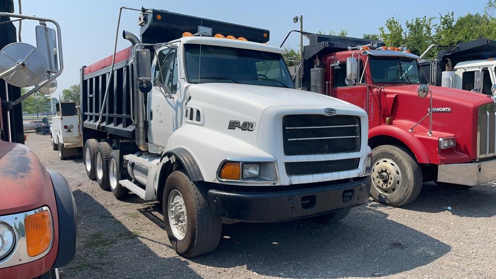 1999 STERLING TRI-AXLE DUMP TRUCK