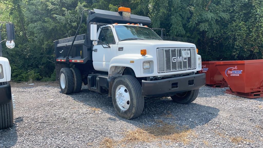 2000 GMC C7500 SINGLE AXLE DUMP TRUCK