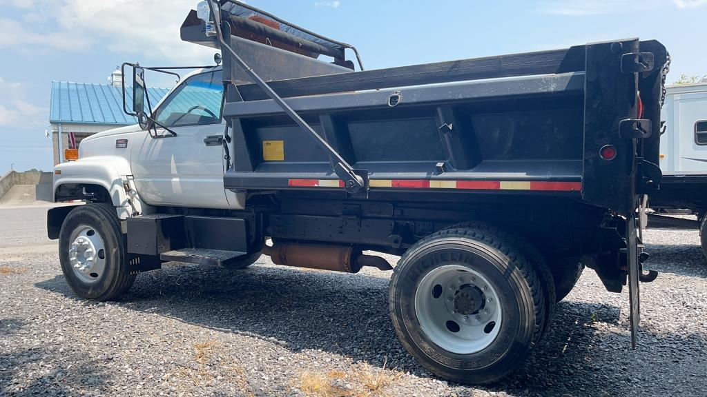 2000 GMC C7500 SINGLE AXLE DUMP TRUCK