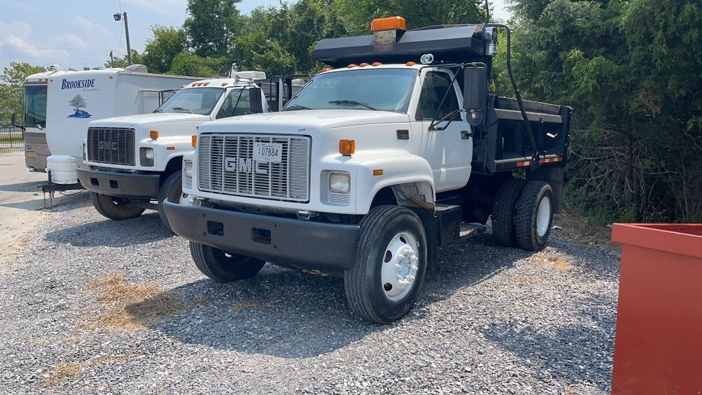 2000 GMC C7500 SINGLE AXLE DUMP TRUCK