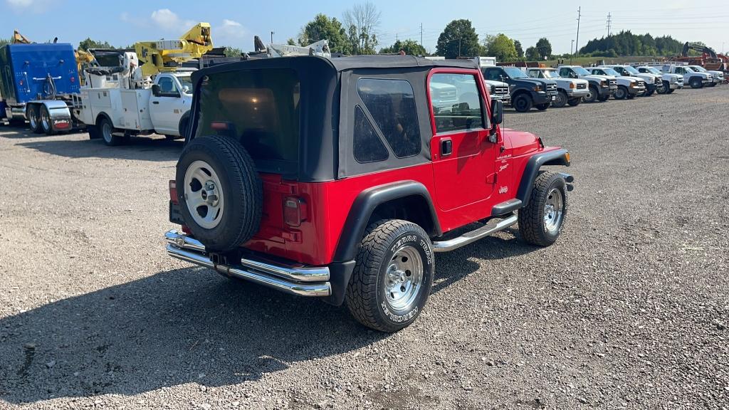 2001 JEEP WRANGER SPORT