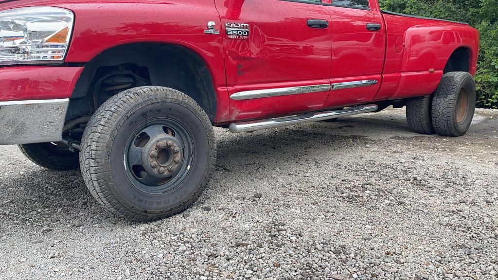 2008 DODGE 3500 4 DOOR DUALY PICKUP TRUCK