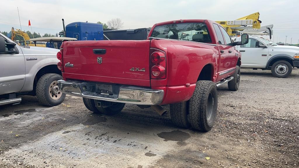 2008 DODGE 3500 4 DOOR DUALY PICKUP TRUCK