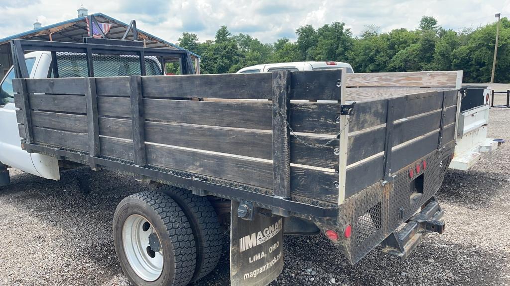 2007 FORD F-450 FLATBED TRUCK 2WD