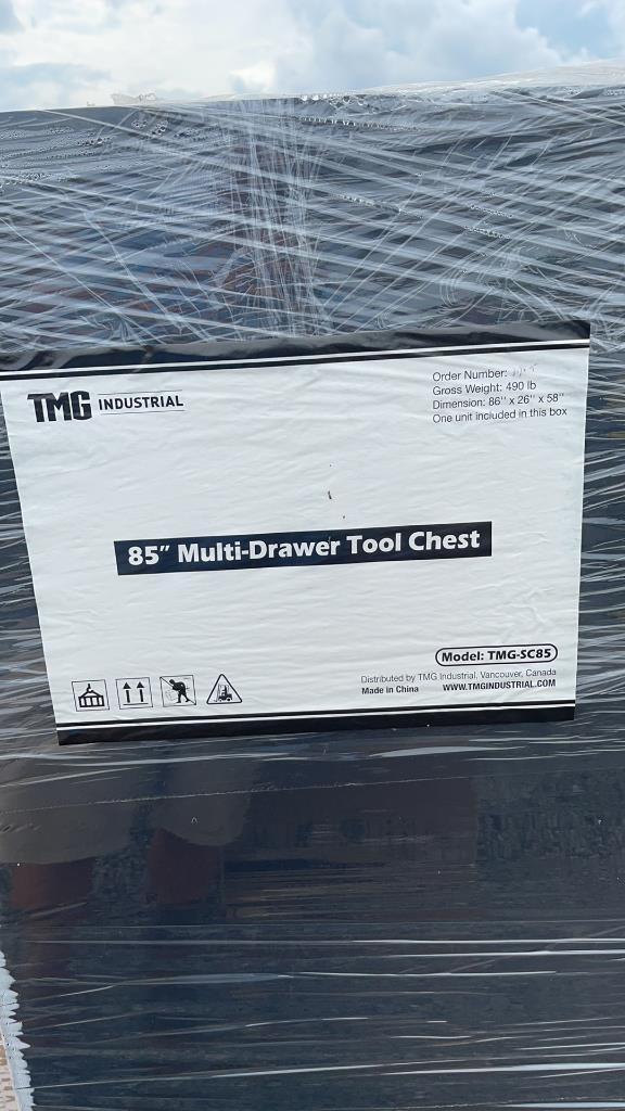 UNUSED TMG 85" MULTI-DRAWER TOOL CHEST