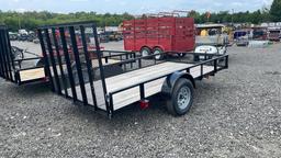 2021 UNUSED A&D 6'X12' BUMPER PULL TRAILER