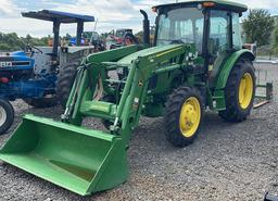 JOHN DEERE 5065E CAB TRACTOR