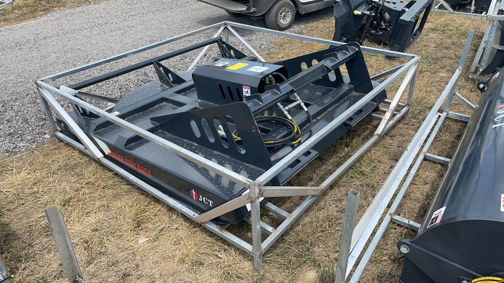 UNUSED 72" JCT SKID STEER BRUSH CUTTER