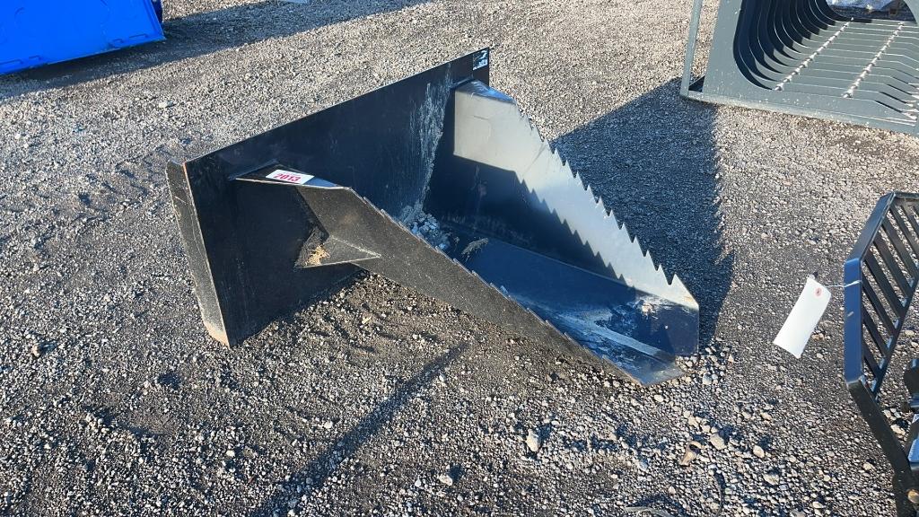 SKID STEER STUMP BUCKET