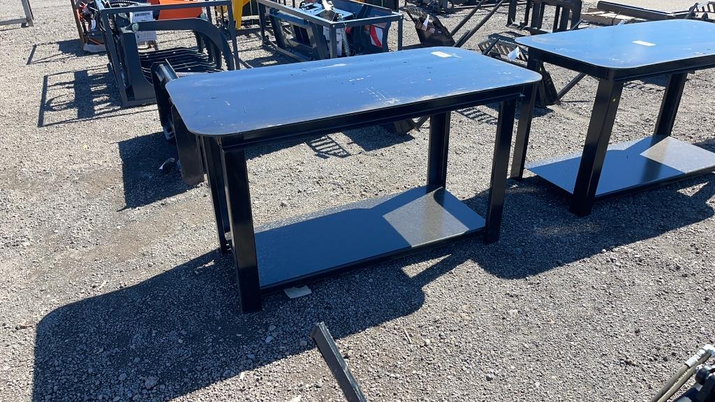 30"X57" METAL TABLE