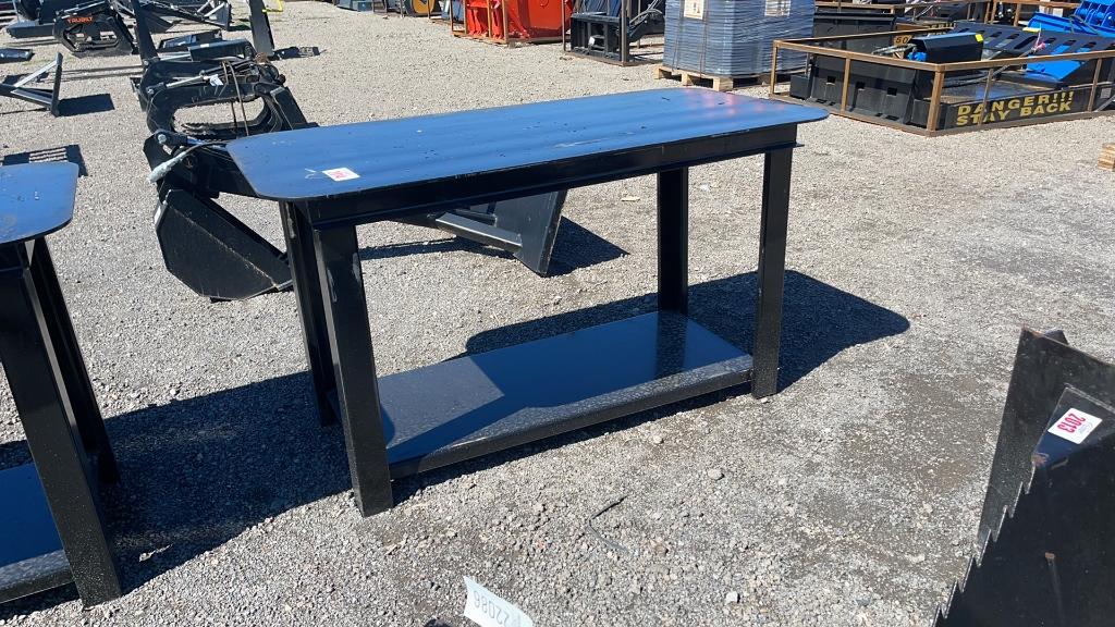 30"X57" METAL TABLE