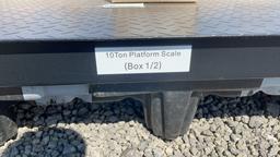 UNUSED TMG 10 TON PLATFORM SCALE