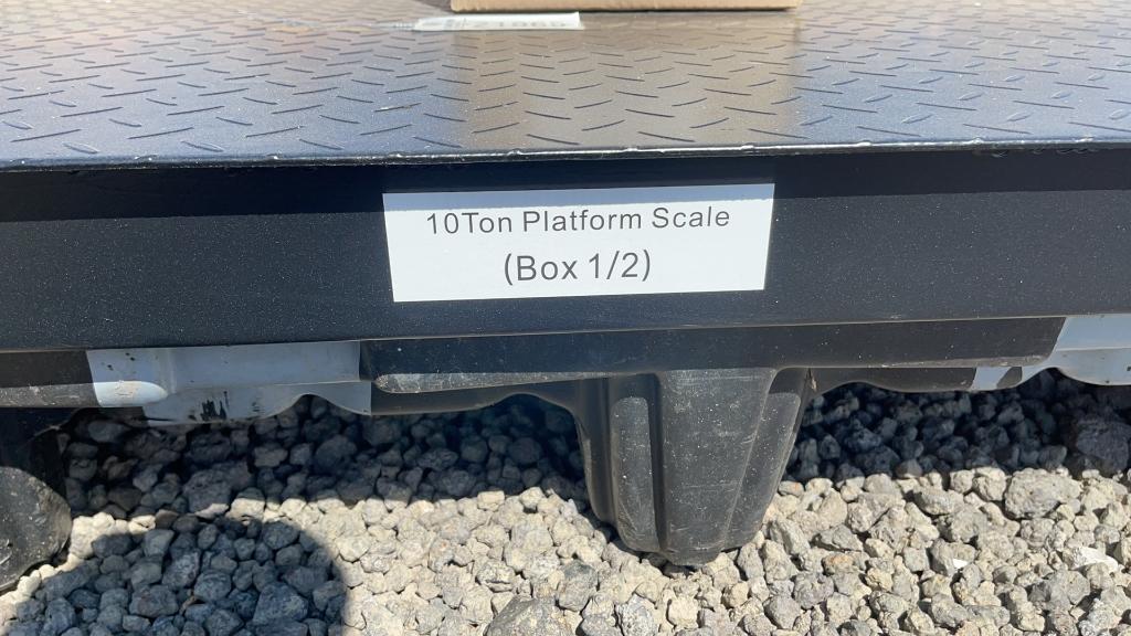 UNUSED TMG 10 TON PLATFORM SCALE