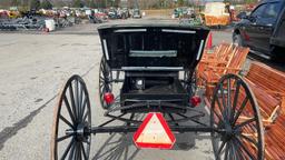 SINGLE HORSE OPEN BUGGY SINGLE SEAT