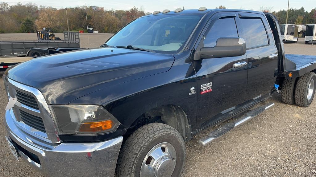 2012 DODGE RAM 3500 CAB AND CHASSIS