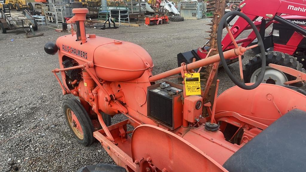 ALLIS CHALMER C TRACTOR