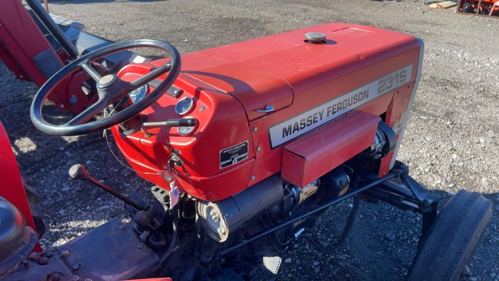 MASSEY FERGUSON 231S TRACTOR