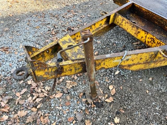 PINTLE HITCH 8'X14' DUAL AXLE TRAILER