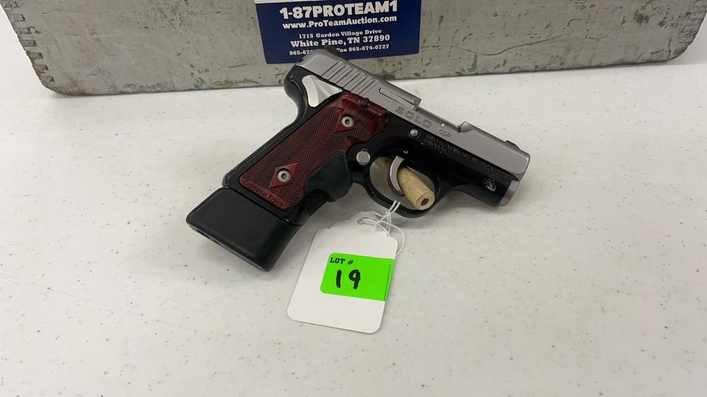 KIMBER SOLO CDP .9MM IN BOX W/ PAPERWORK