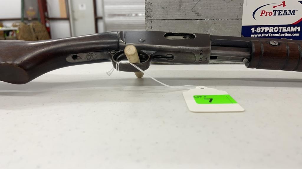 REMINGTON MODEL 12 C .22 SHORT OR LONG RIFLE