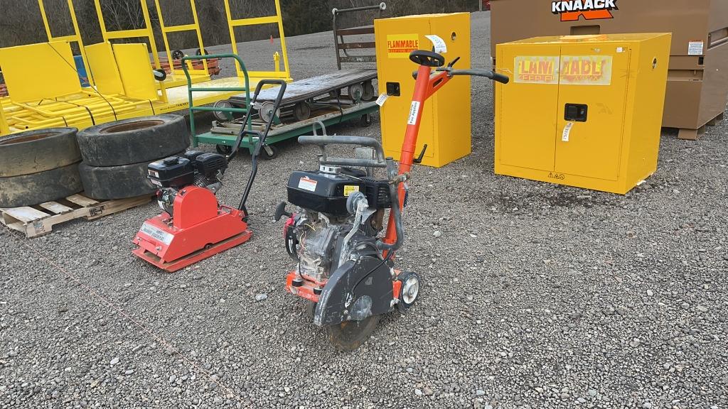 HUSQVARNA FS309 WALK BEHIND CONCRETE SAW