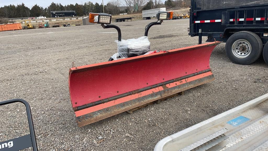 96" HINIKER 4-WAY TRIP EDGE SNOW PLOW