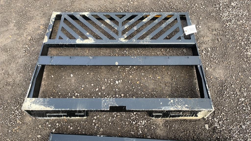 UNUSED SKID STEER PALLET FORK FRAME