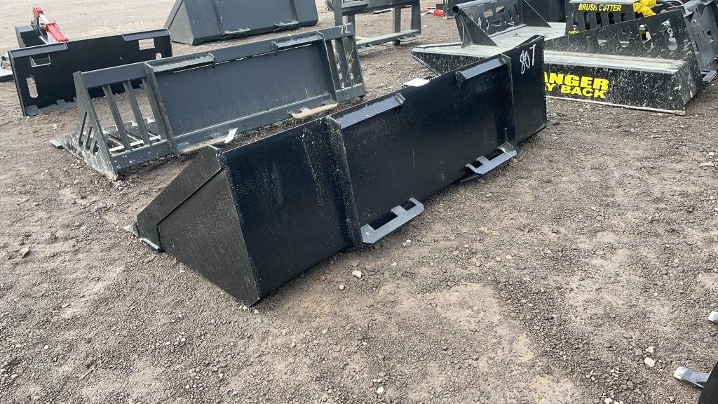 UNUSED 80" SKID STEER TOOTH BUCKET