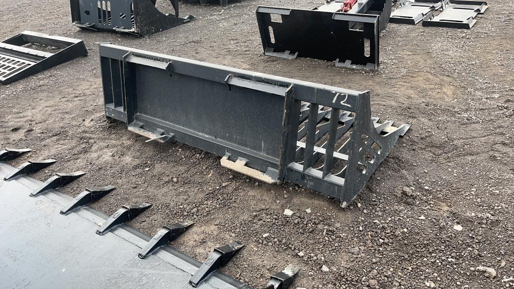 UNUSED 72" SKID STEER SKELETON BUCKET