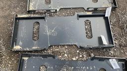 UNUSED SKID STEER WELD ON PLATE