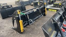 UNUSED 78" SKID STEER 2 CYLINDER ROOT GRAPPLE