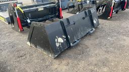 UNUSED 80" SKID STEER MULCH/SNOW BUCKET