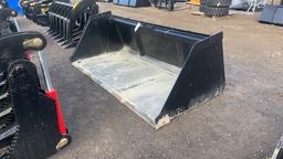 UNUSED 80" SKID STEER MULCH/SNOW BUCKET