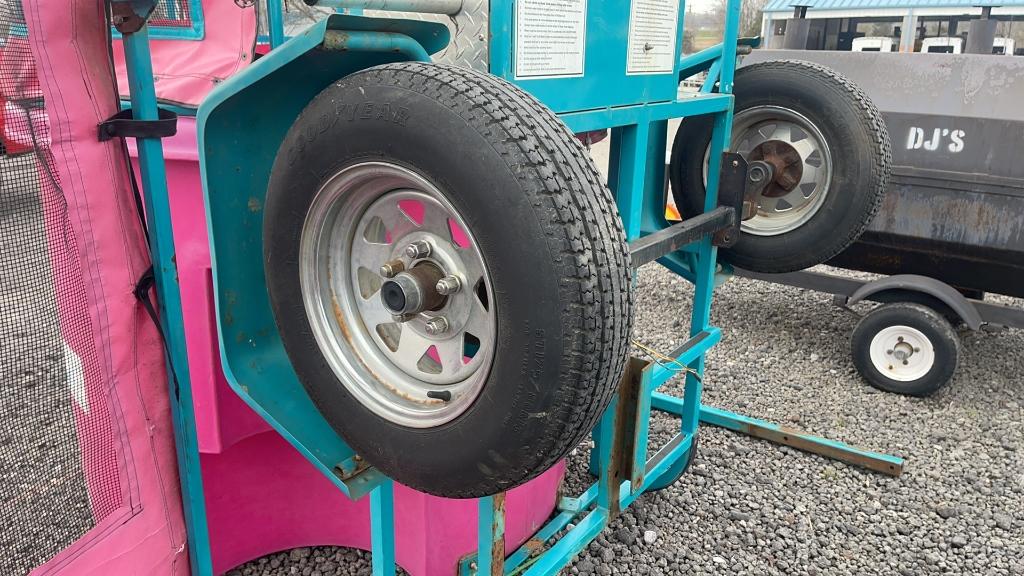 DUNKING BOOTH ON TRAILER