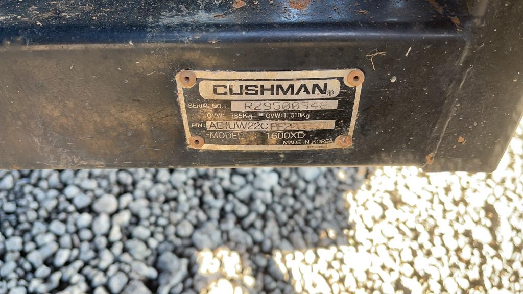 CUSHMAN 1600XD SIDE BY SIDE