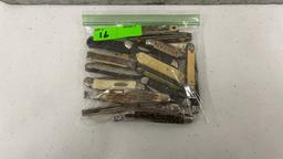 QTY 19) ASSORTED POCKET KNIVES