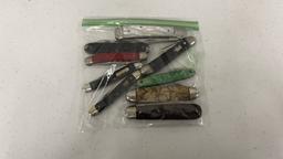 QTY 9) ASSORTED POCKET KNIVES