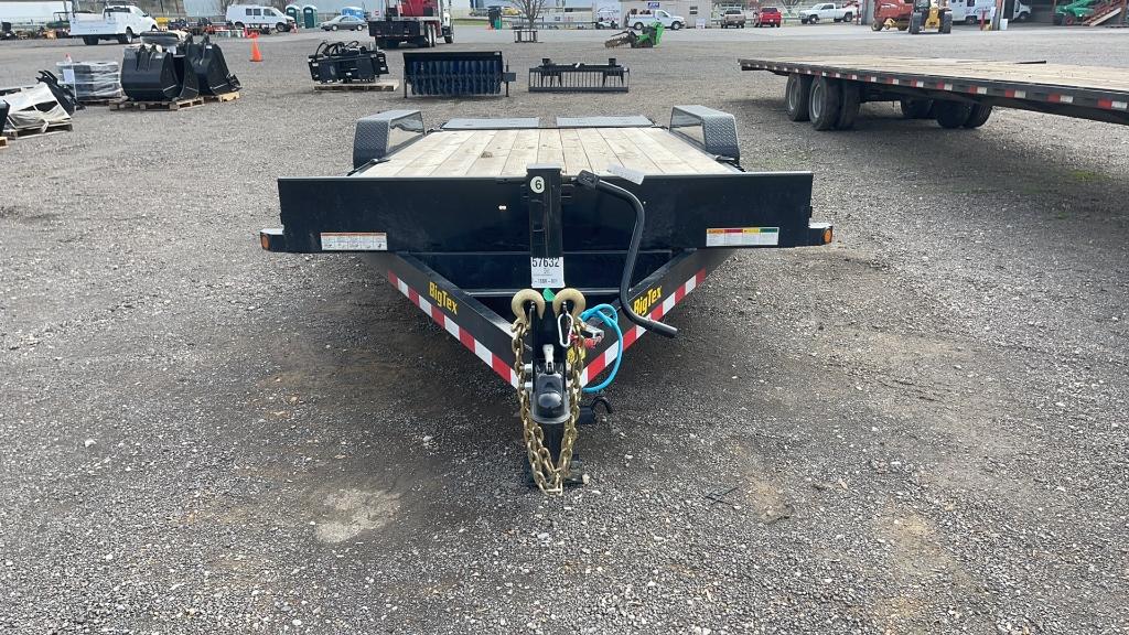 '22 BIG TEX 14ET 18' BUMPER PULL EQUIPMENT TRAILR