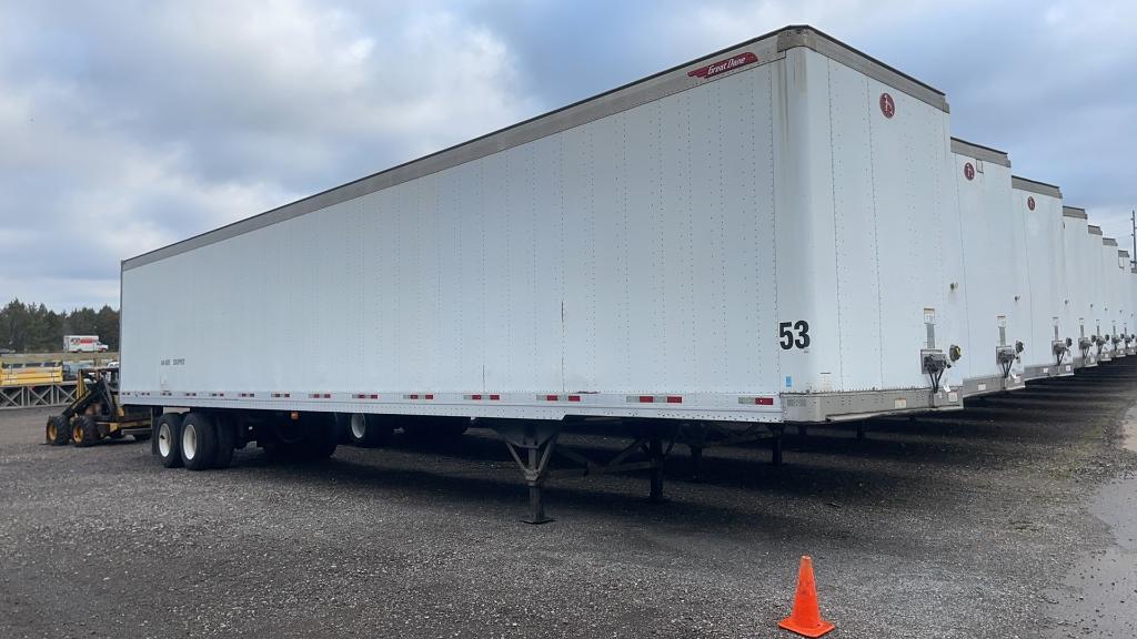 2015 GREAT DANE 53' SEMI DRY VAN TRAILER