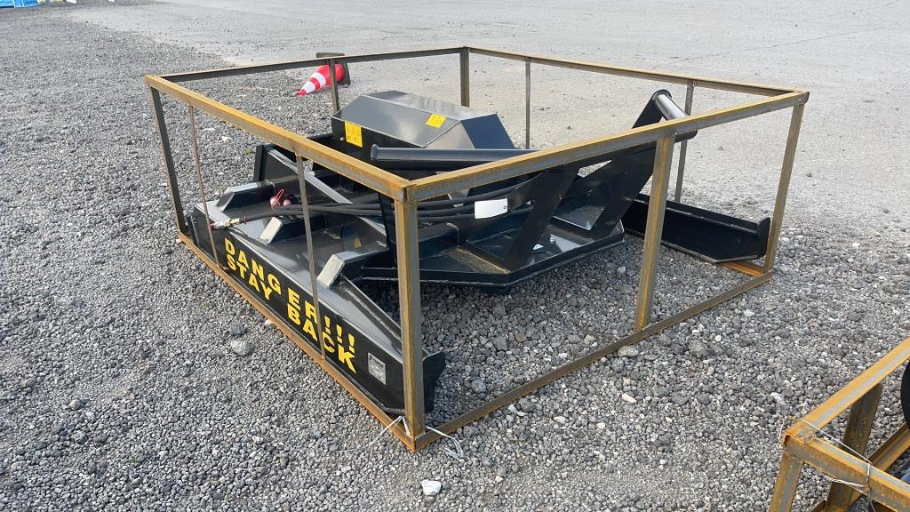 UNUSED MOWER KING HD 72" SKID STEER ROTARY CUTTER