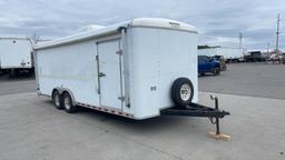 94" X 20' TANDEM AXLE BUMPER PULL ENCLOSED TRAILER